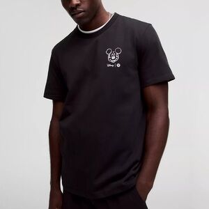 Lululemon x Disney cotton jersey t shirt Mickey graphic new